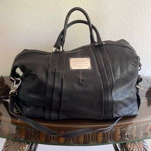 Dolce & Gabbana Black Leather Miss Urbanette Satchel